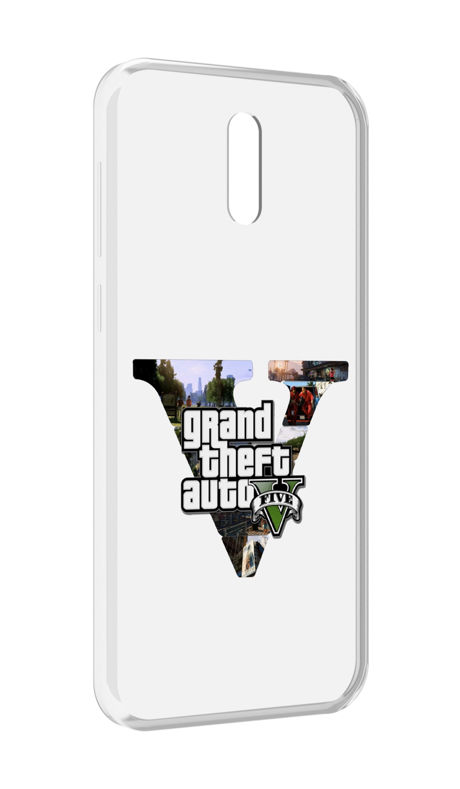 

Чехол MyPads GTA 5 логотип для Alcatel 3L (2019), Прозрачный, Tocco
