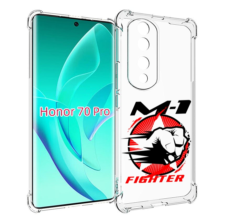 

Чехол MyPads единоборства М-1 для Honor 70 Pro / 70 Pro Plus, Прозрачный, Tocco