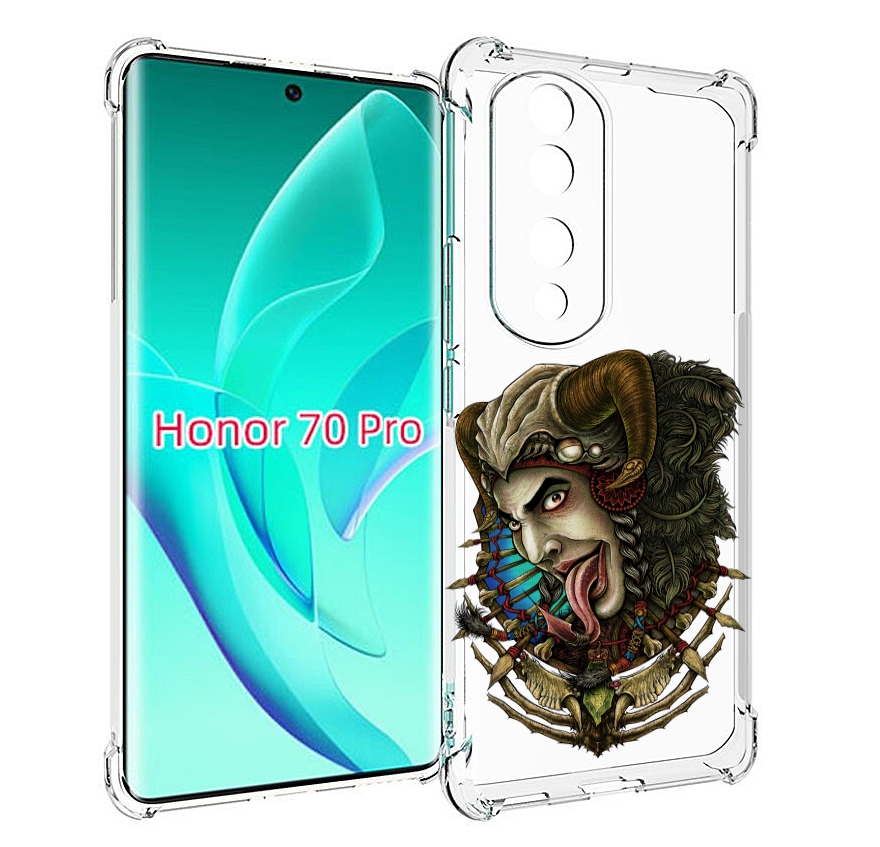 

Чехол MyPads длинный язык для Honor 70 Pro / 70 Pro Plus, Прозрачный, Tocco