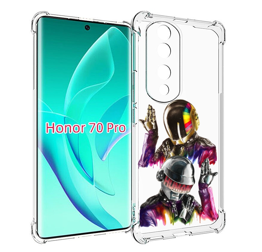 

Чехол MyPads диско космонавты для Honor 70 Pro / 70 Pro Plus, Прозрачный, Tocco