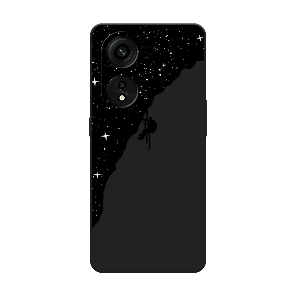 

Чехол Awog на OPPO Reno 8T 5G "Скалолаз в космосе", Черный;белый;бежевый, 2513152-1