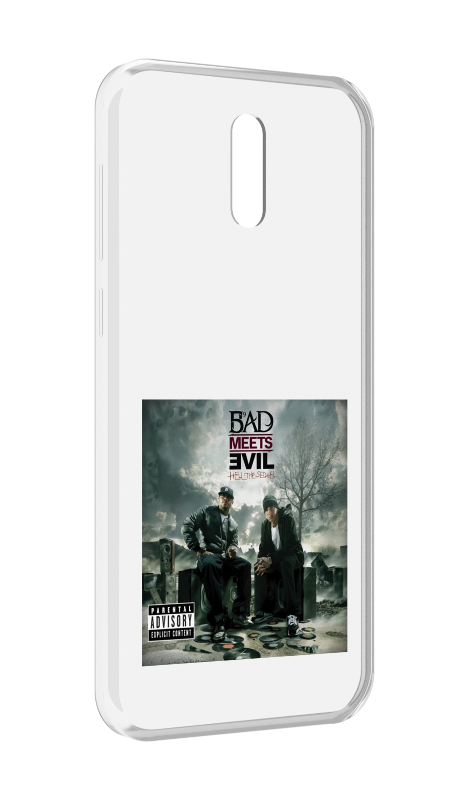 

Чехол MyPads Eminem BAD MEETS EVIL – HELL THE SEQUEL для Alcatel 3L (2019), Прозрачный, Tocco