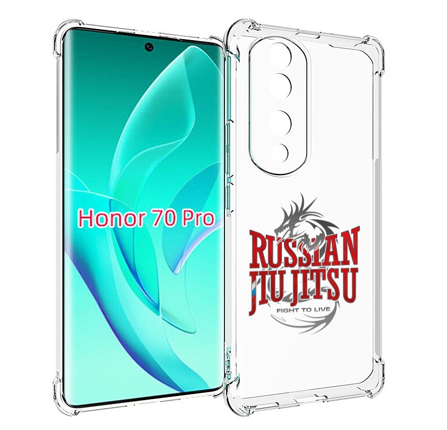 

Чехол MyPads джиу джитсу для Honor 70 Pro / 70 Pro Plus, Прозрачный, Tocco