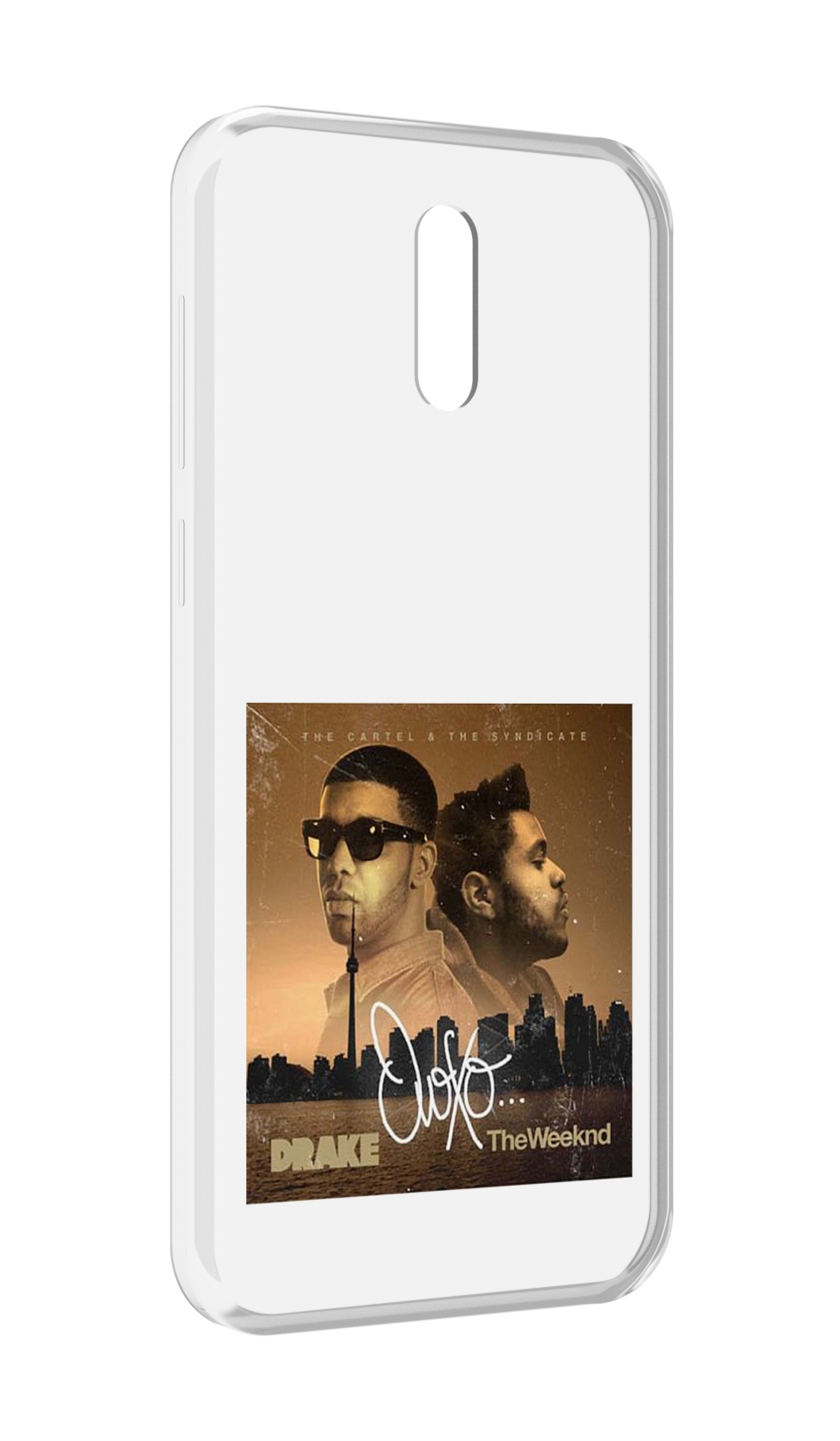 

Чехол MyPads Drake & The Weeknd - OVOXO для Alcatel 3L (2019), Прозрачный, Tocco