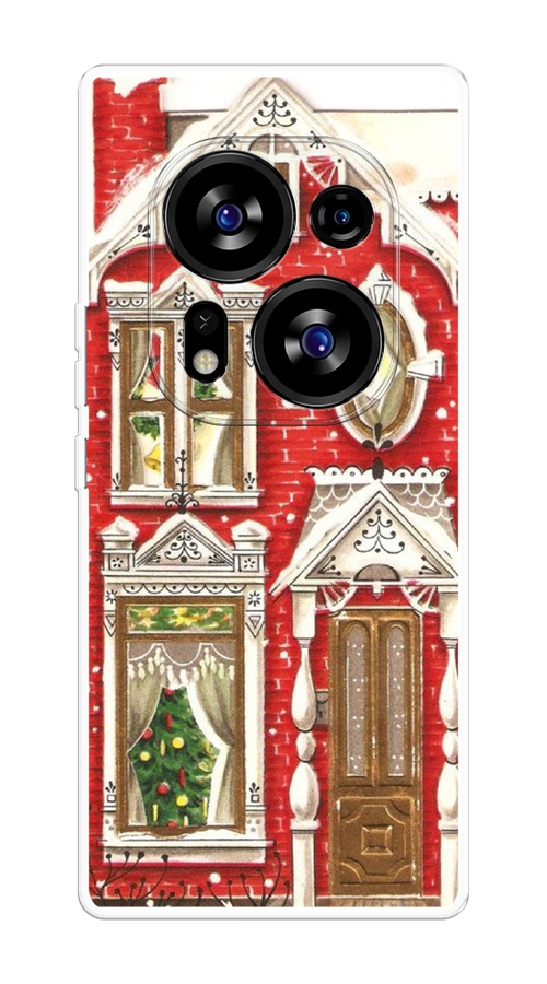 

Чехол на Tecno Phantom X2/X2 Pro "Пряничный домик", Белый;красный;зеленый, 303250-5