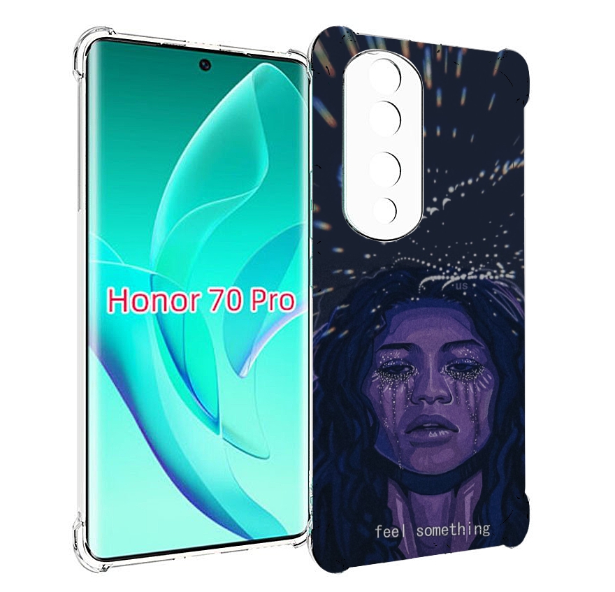 

Чехол MyPads чувствую себя непонятно женский для Honor 70 Pro / 70 Pro Plus, Прозрачный, Tocco