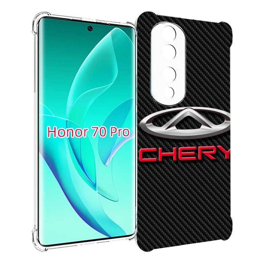 

Чехол MyPads chery 2 для Honor 70 Pro / 70 Pro Plus, Прозрачный, Tocco