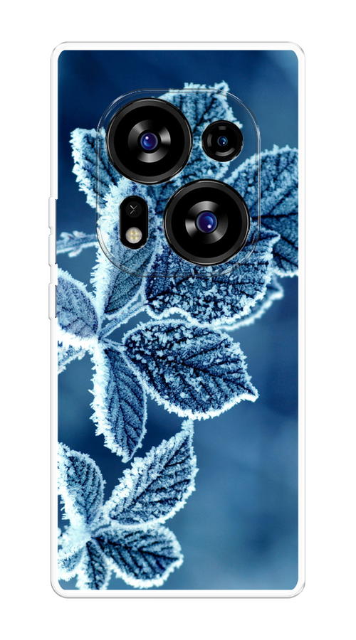 

Чехол на Tecno Phantom X2/X2 Pro "Зима 6", Бирюзовый;белый, 303250-2