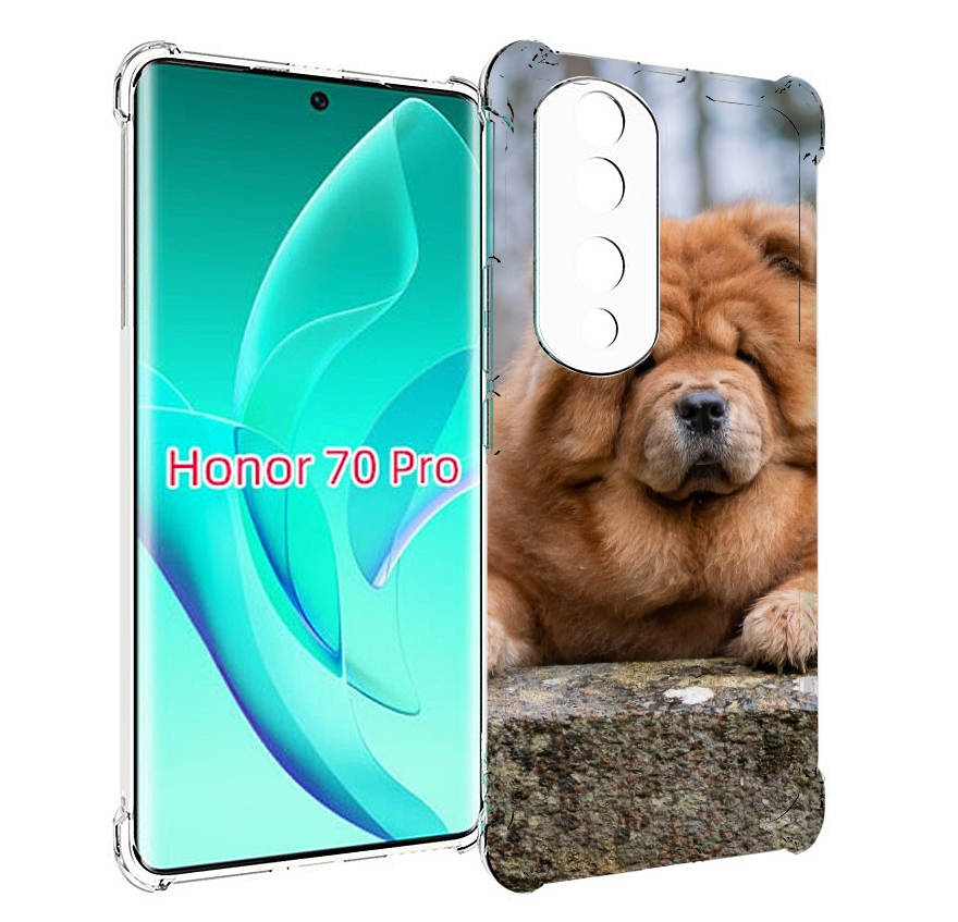 

Чехол MyPads чау чау для Honor 70 Pro / 70 Pro Plus, Прозрачный, Tocco
