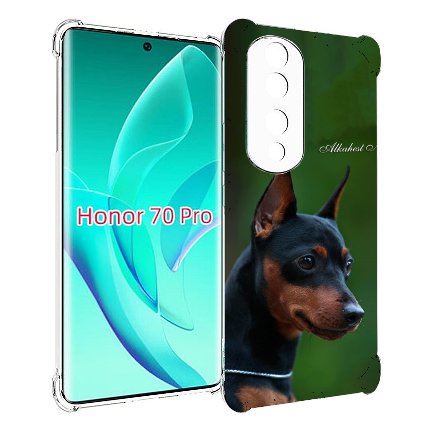 

Чехол MyPads цвергпинчер черпинчер для Honor 70 Pro / 70 Pro Plus, Прозрачный, Tocco