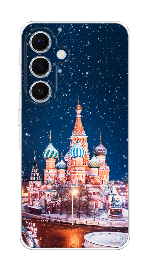 

Чехол на Samsung Galaxy S24 FE 5G "Москва 1", Коричневый;синий;белый, 2109950-1