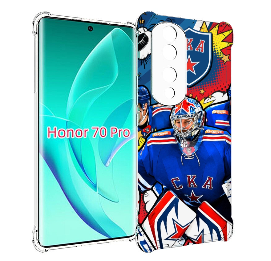 

Чехол MyPads хк ска спб мужской для Honor 70 Pro / 70 Pro Plus, Прозрачный, Tocco