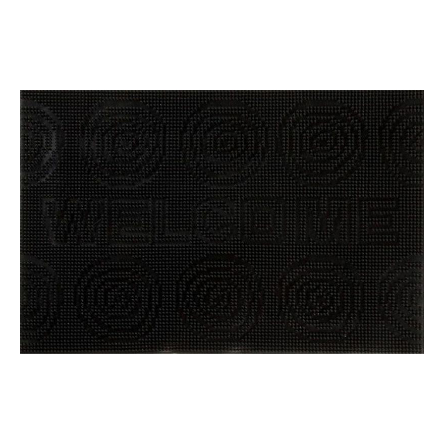 фото Коврик pin mat придверный 40x60 см резиновый черный nobrand