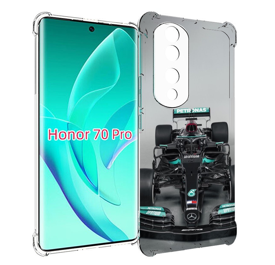 

Чехол MyPads формула 1 мерседес для Honor 70 Pro / 70 Pro Plus, Прозрачный, Tocco