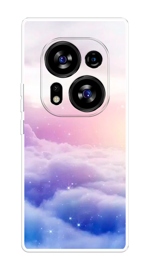 

Чехол на Tecno Phantom X2/X2 Pro "Небеса", Голубой;белый;розовый, 303250-2