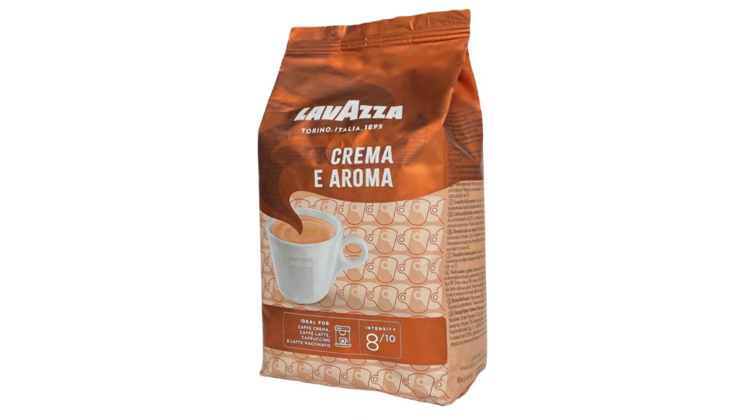 Кофе в зернах Lavazza Crema e Aroma, арабика, робуста, 1 кг