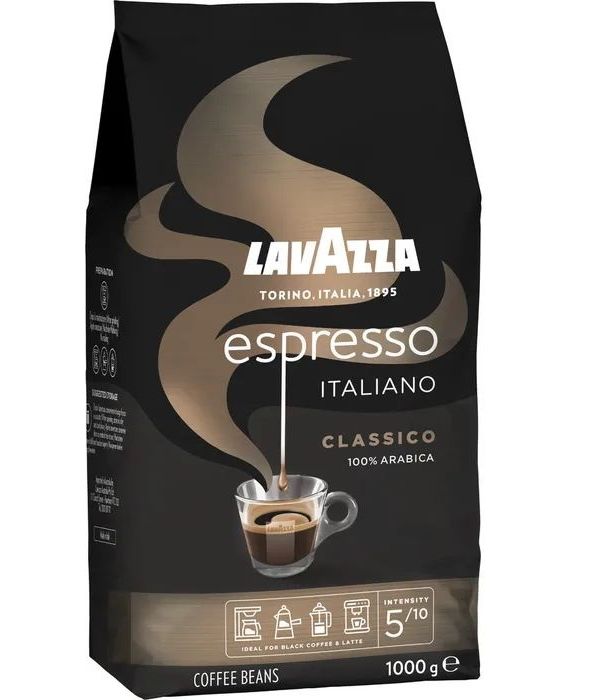 

Кофе в зернах Lavazza Espresso Italiano Classico, арабика, 1 кг