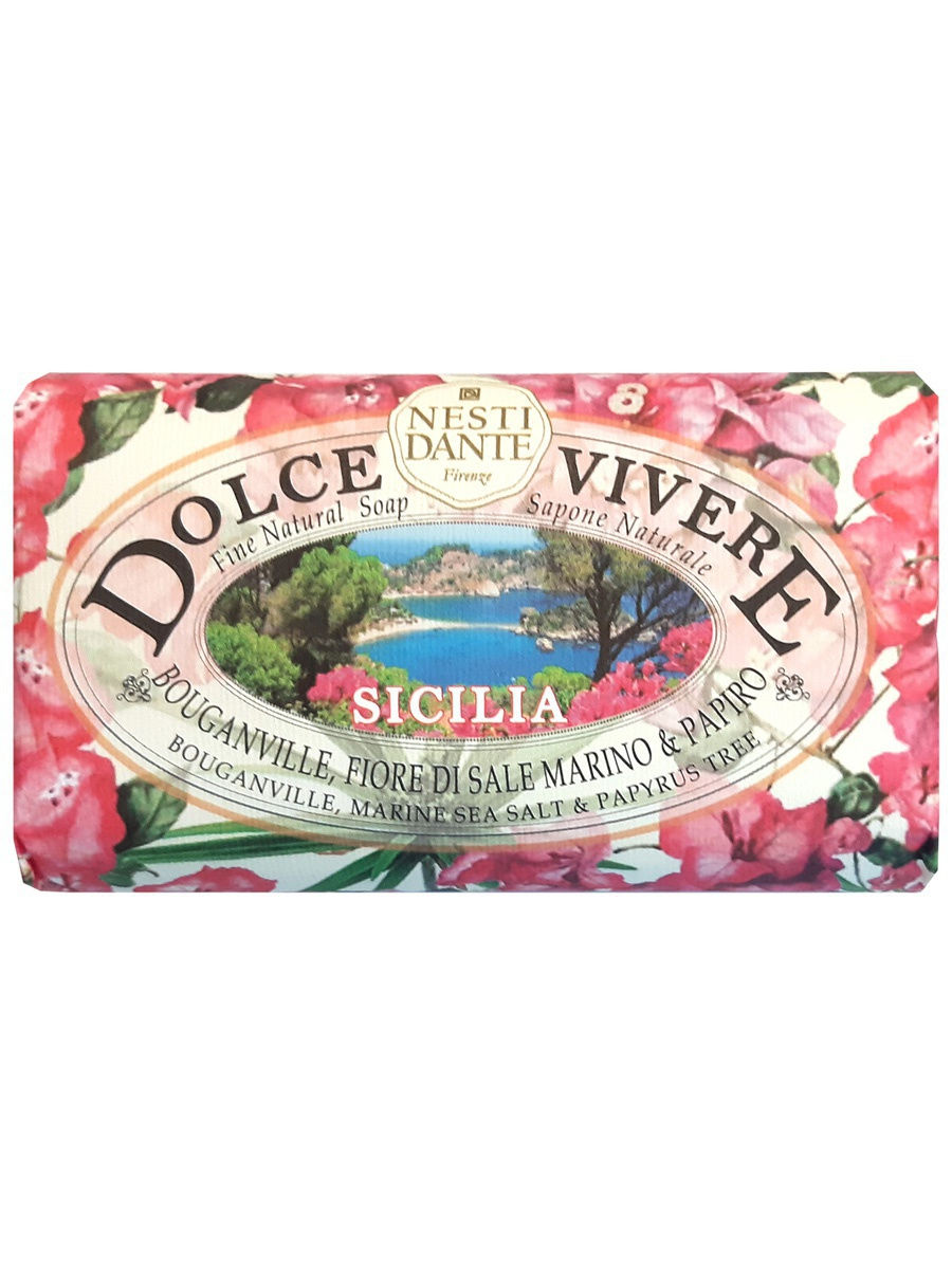 Мыло Nesti Dante Dolce Vivere Sicilia Сицилия 250 г piccola сицилия 16