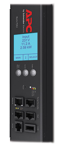 

APC Rack PDU 2G, Metered, ZeroU, 11kW, 230V, (36) C13 & (6) C19