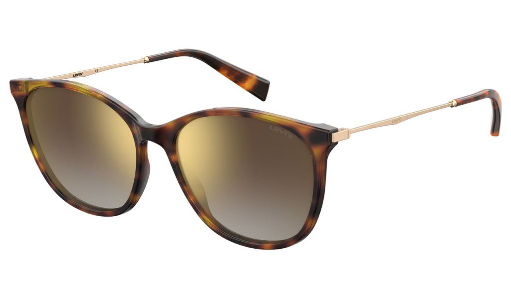 Солнцезащитные очки женские Levi's LV 5006 коричневые