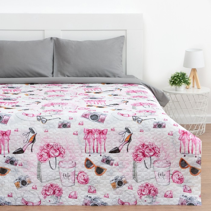 

Экономь и Я "Гламур" 180х210 см, микрофайбер, 210 г/м2, 100% полиэстер