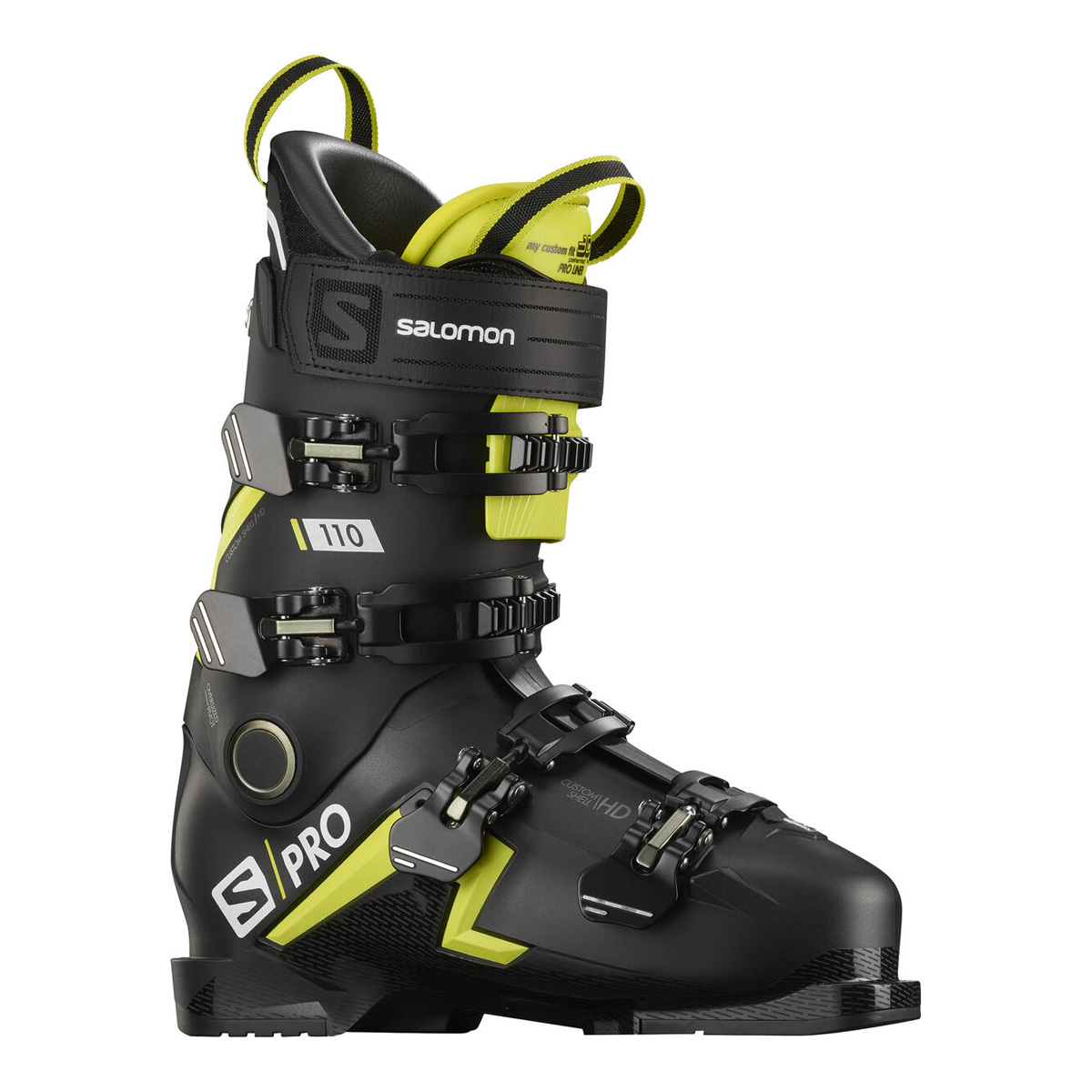 фото Горнолыжные ботинки salomon s/pro 110 2021, black, 26-26.5