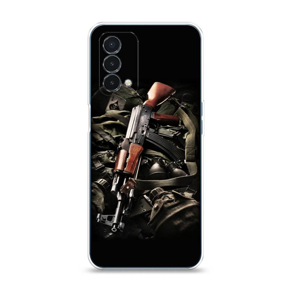 

Чехол Awog на OnePlus Nord N200 5G / ВанПлас Nord N200 5G "Автомат", Черный;коричневый;серый, 152250-5
