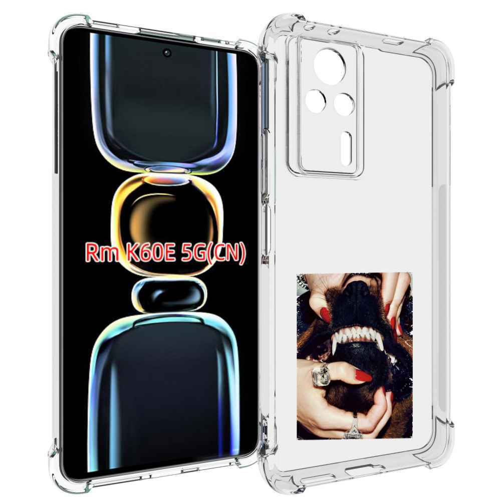 

Чехол MyPads маникюр для Xiaomi Redmi K60E, Tocco
