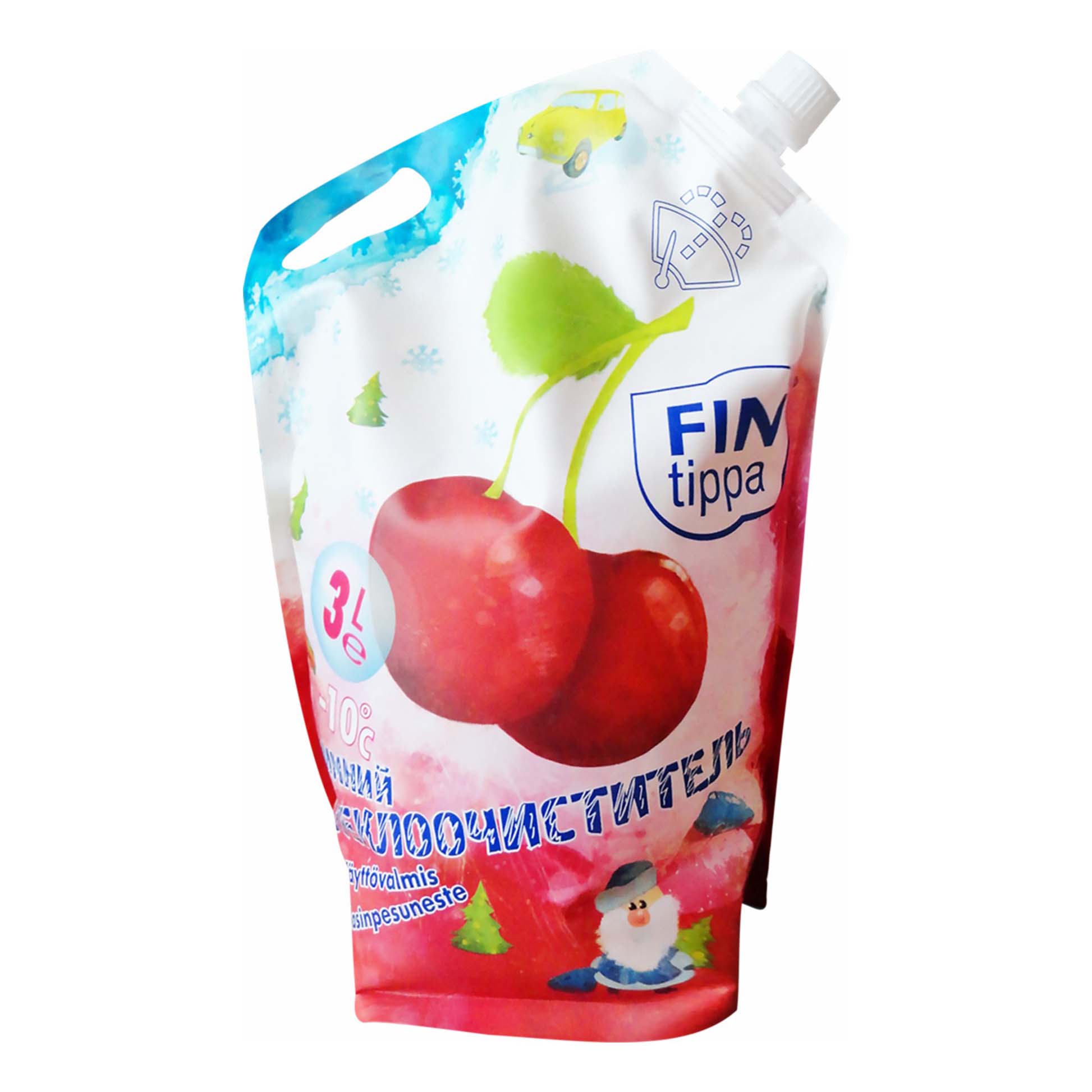 Стеклоочиститель Fin tippa Марка 02 -10C 1 л