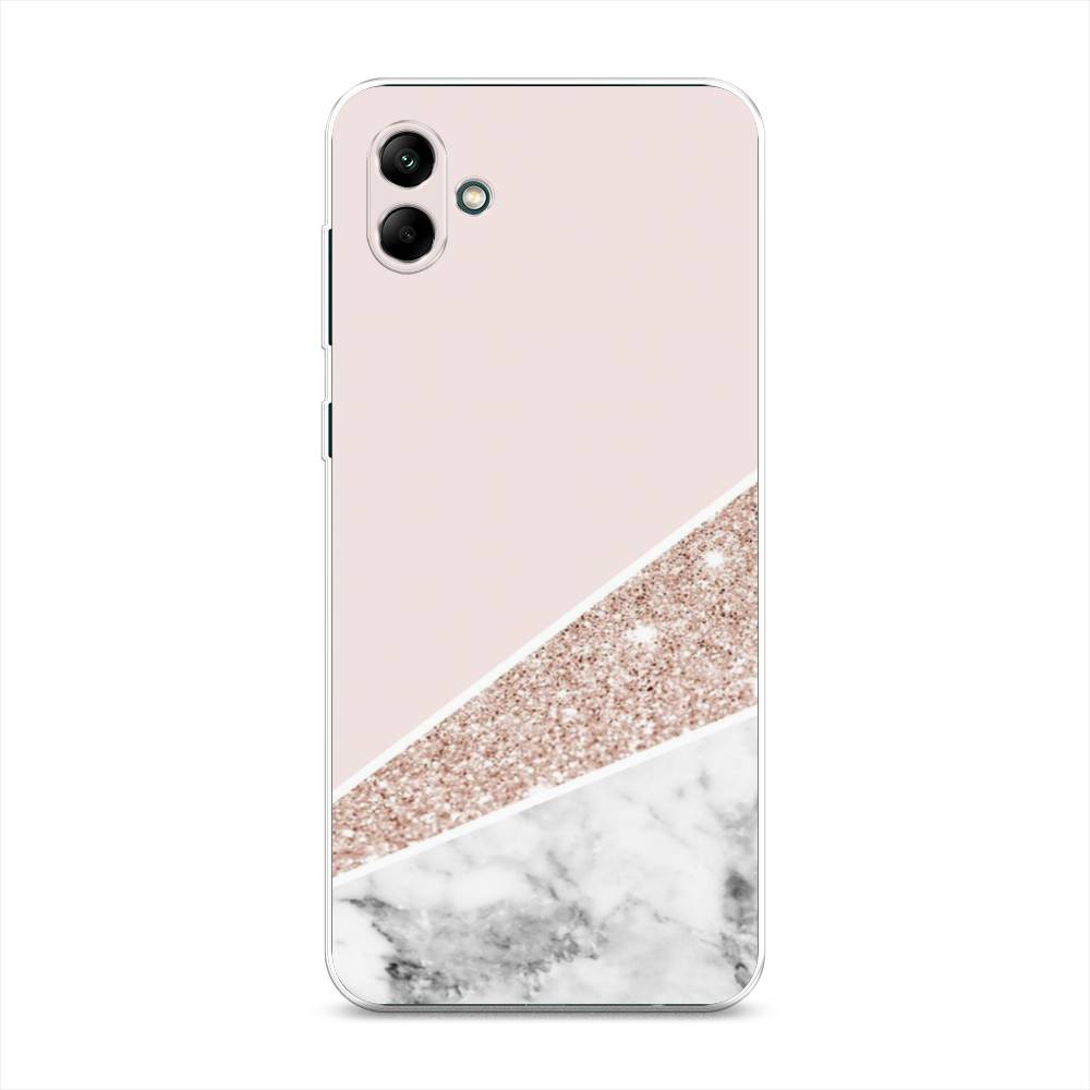 

Чехол на Samsung Galaxy A04 "Блестящий розовый мрамор", 2107050-3