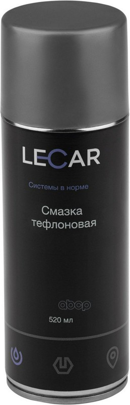 LECAR LECAR000011010 Смазка тефлоновая 520 мл. аэрозоль LECAR LECAR000011010 1шт