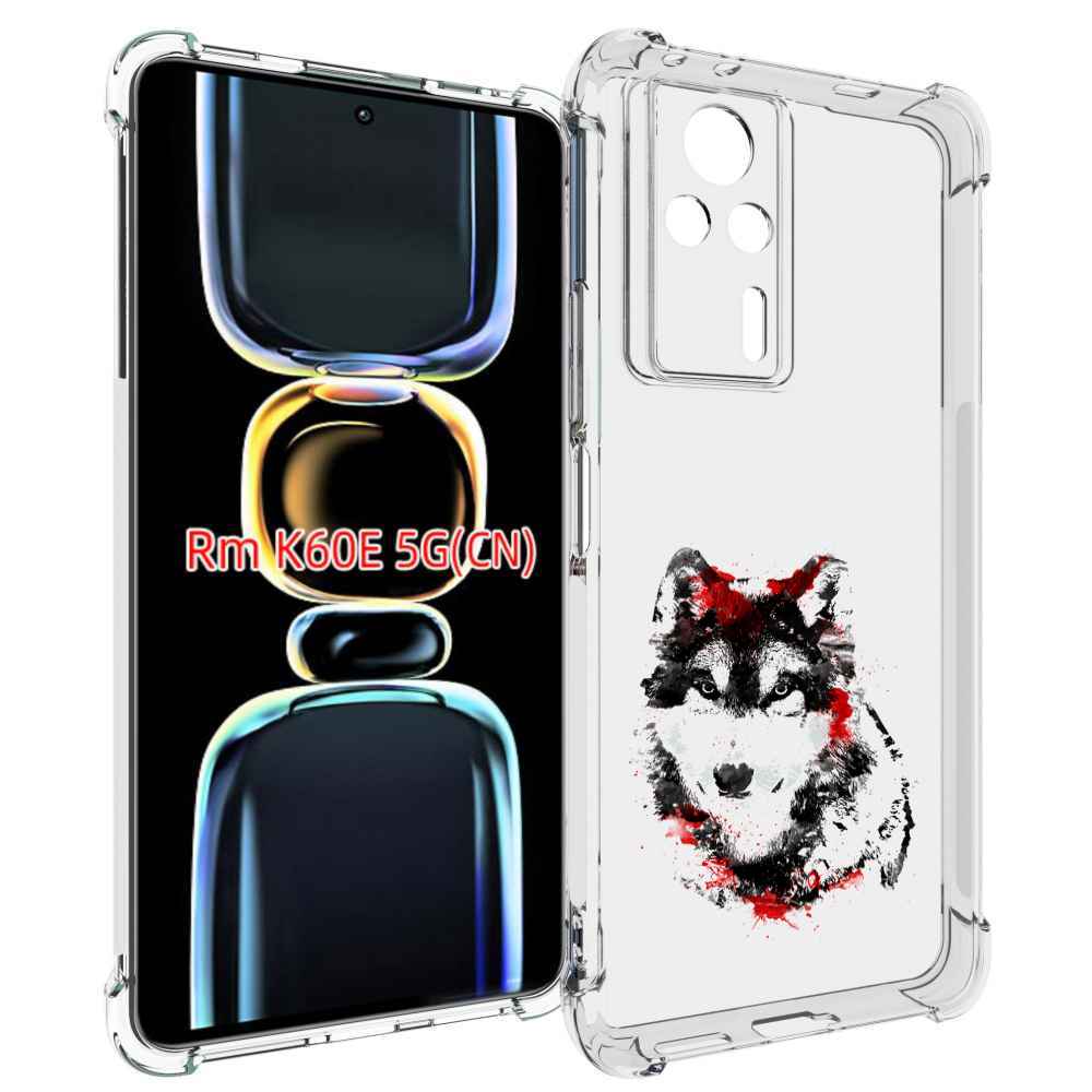 

Чехол MyPads кровавый волк для Xiaomi Redmi K60E, Tocco