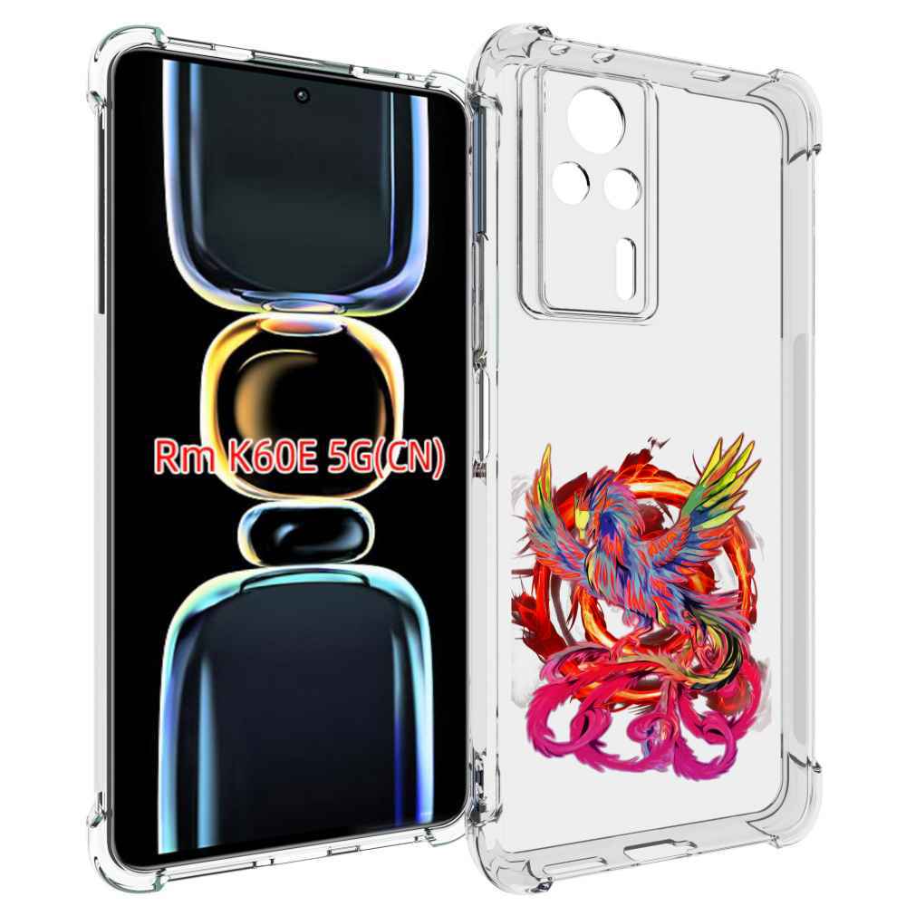 

Чехол MyPads красочный феникс для Xiaomi Redmi K60E, Tocco