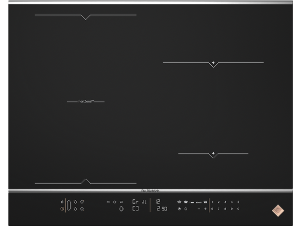 Встраиваемая варочная панель индукционная De Dietrich DPI7684XS черный