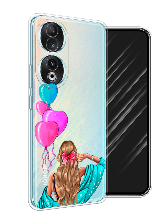 

Чехол Awog на Honor 90 "День Рождения", Голубой;розовый;бежевый