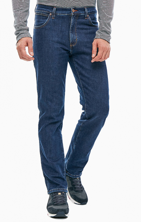 фото Джинсы мужские wrangler w1213338w синие 31/32 us