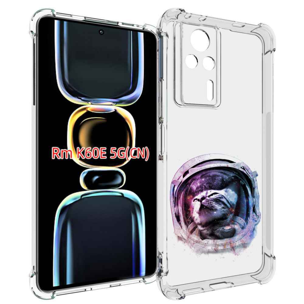 

Чехол MyPads кот в шлеме для Xiaomi Redmi K60E, Tocco