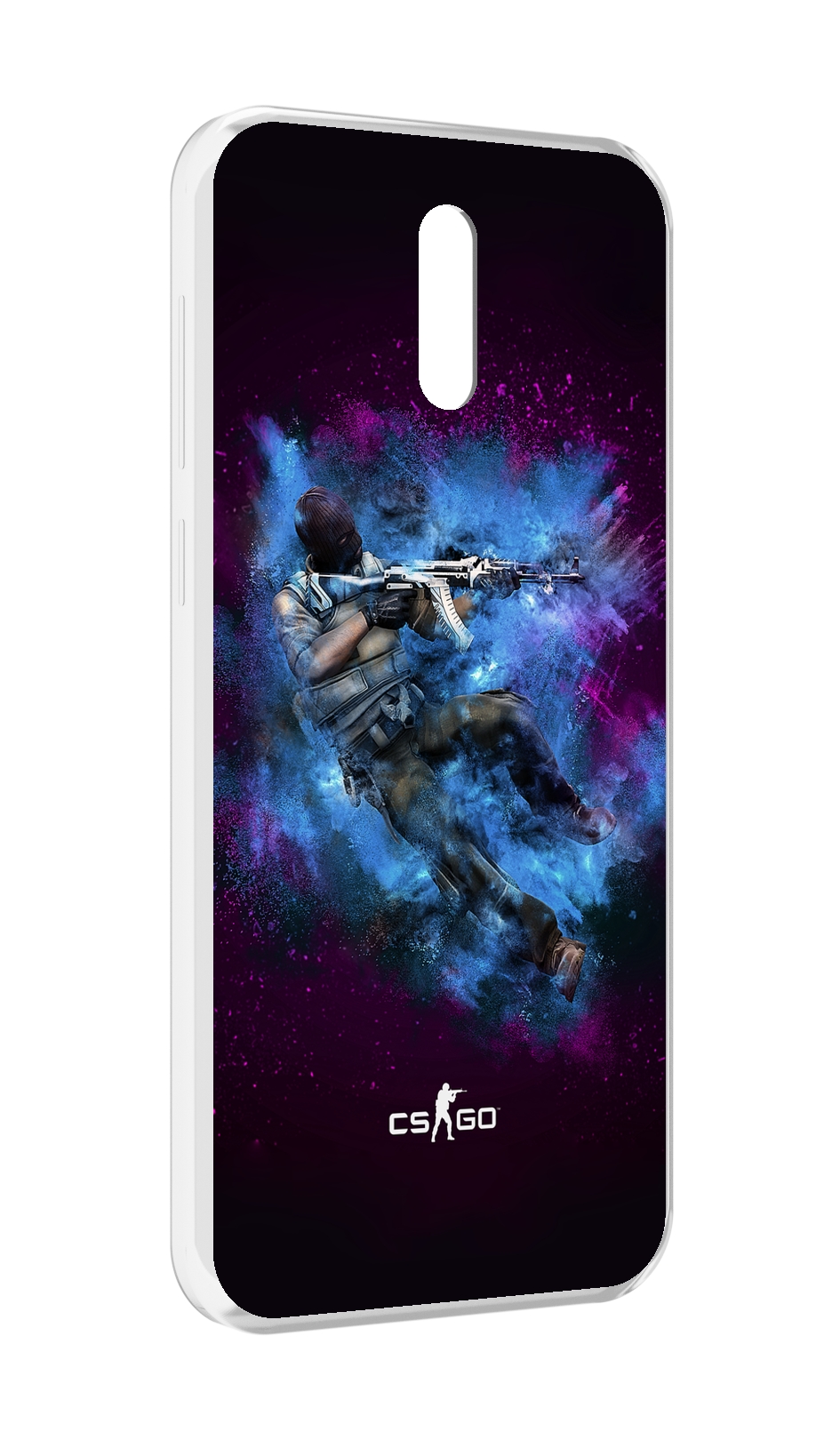 

Чехол MyPads CS-go-террорист для Alcatel 3L (2019), Прозрачный, Tocco