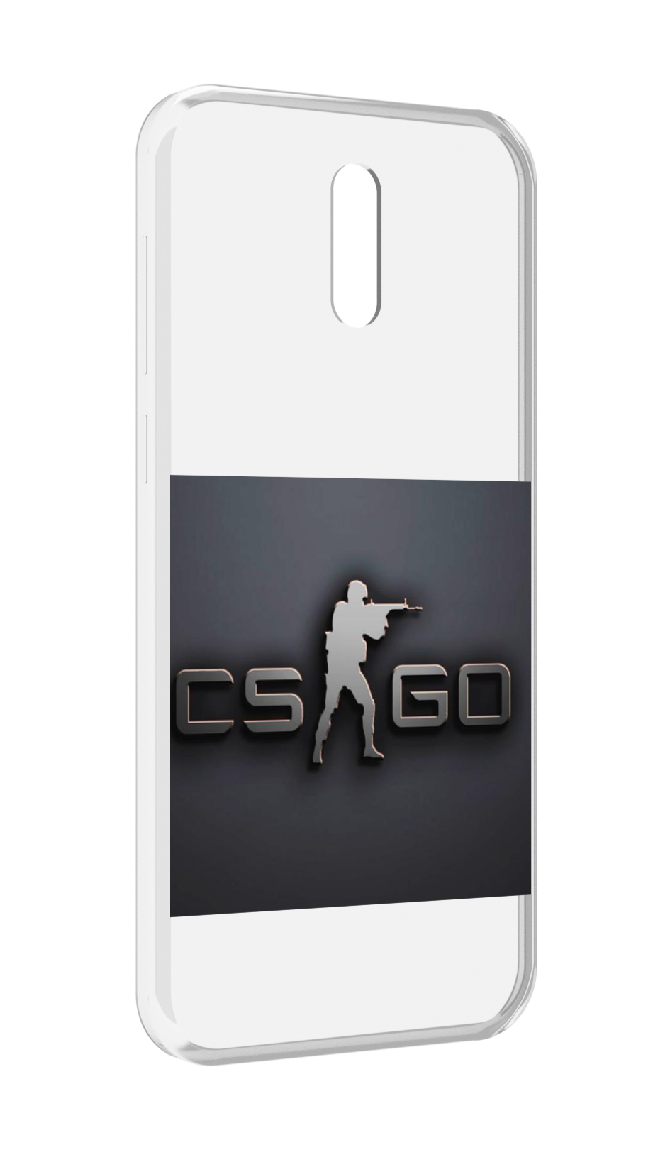 

Чехол MyPads CS go логотип мужской для Alcatel 3L (2019), Прозрачный, Tocco