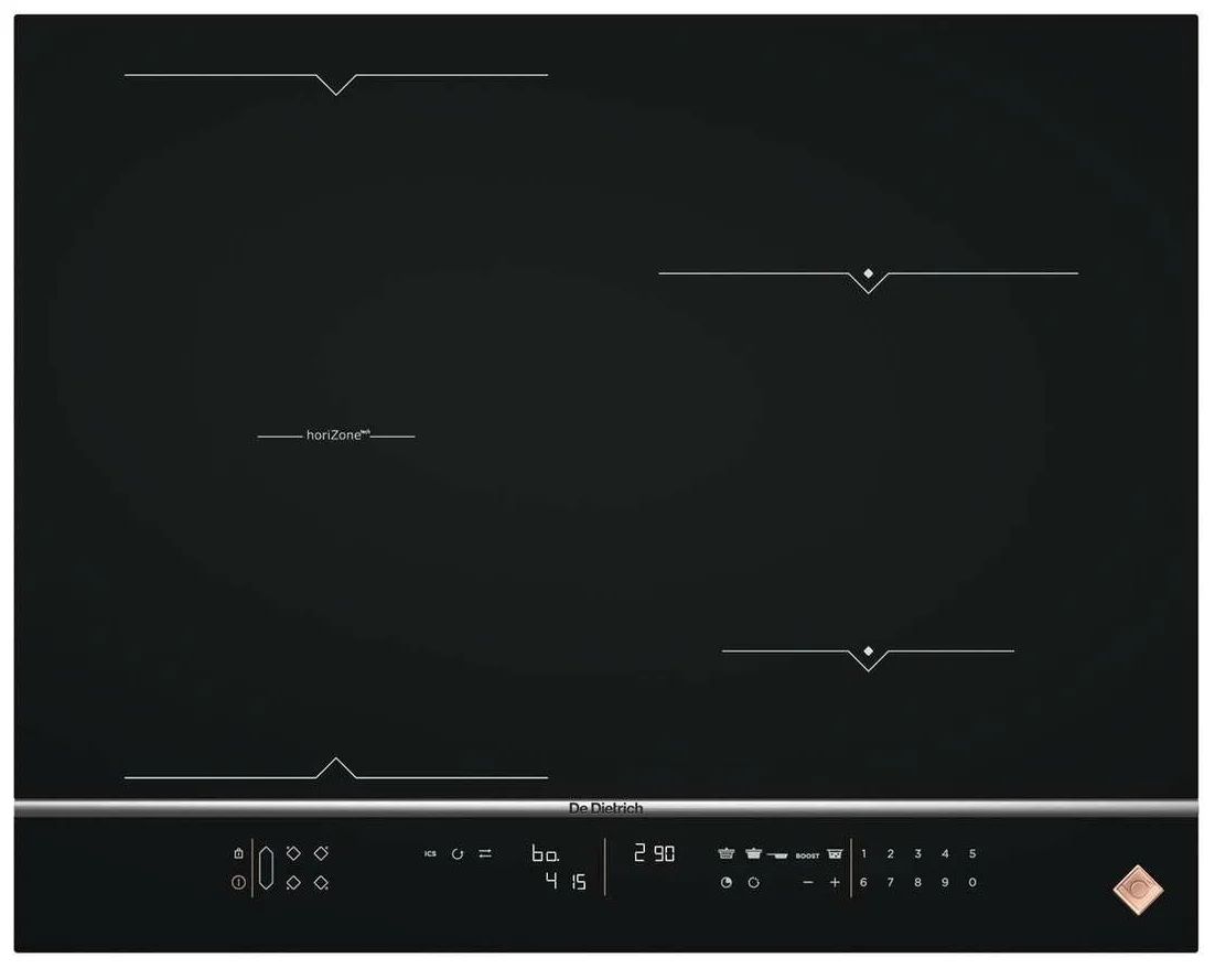 Встраиваемая варочная панель индукционная De Dietrich DPI7686XP черный
