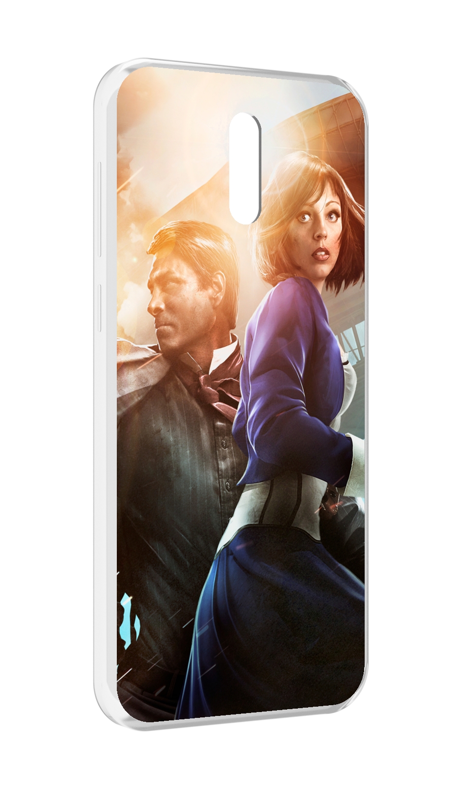 

Чехол MyPads Bioshock Infinite для Alcatel 3L (2019), Прозрачный, Tocco