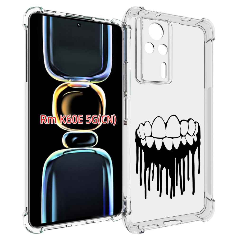 

Чехол MyPads зубы для Xiaomi Redmi K60E, Tocco