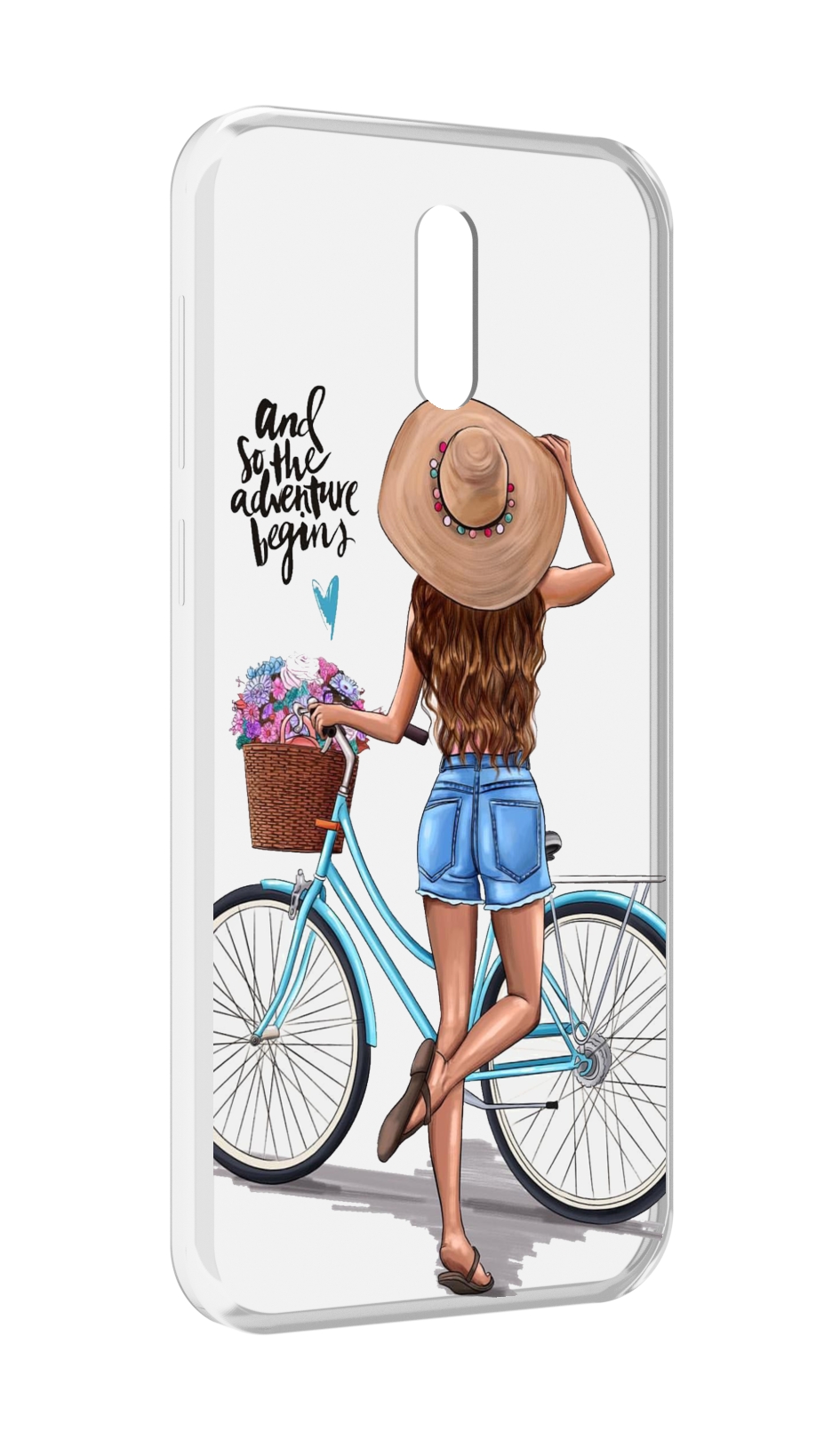 

Чехол MyPads Adventure женский для Alcatel 3L (2019), Прозрачный, Tocco
