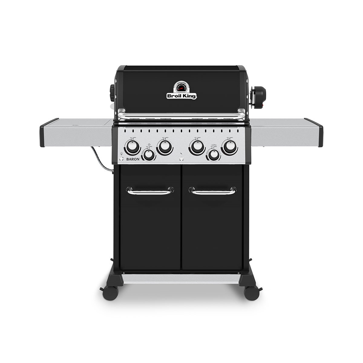 

Газовый гриль Broil King BARON 490, Черный;серебристый