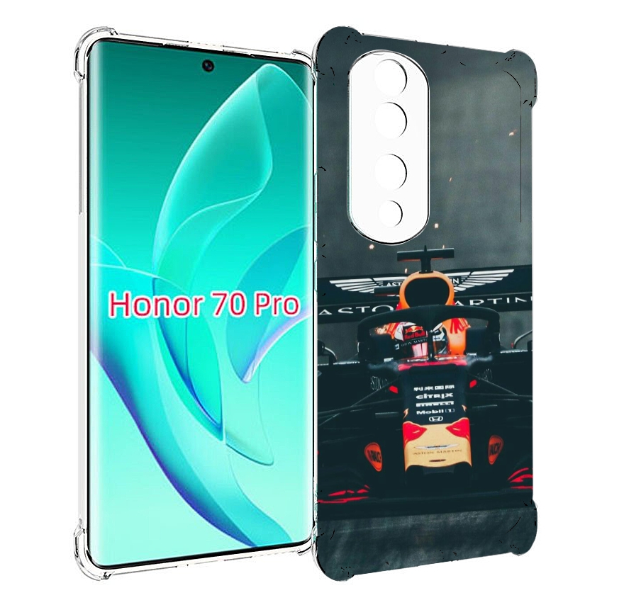 

Чехол MyPads формула 1 астон мартин для Honor 70 Pro / 70 Pro Plus, Прозрачный, Tocco