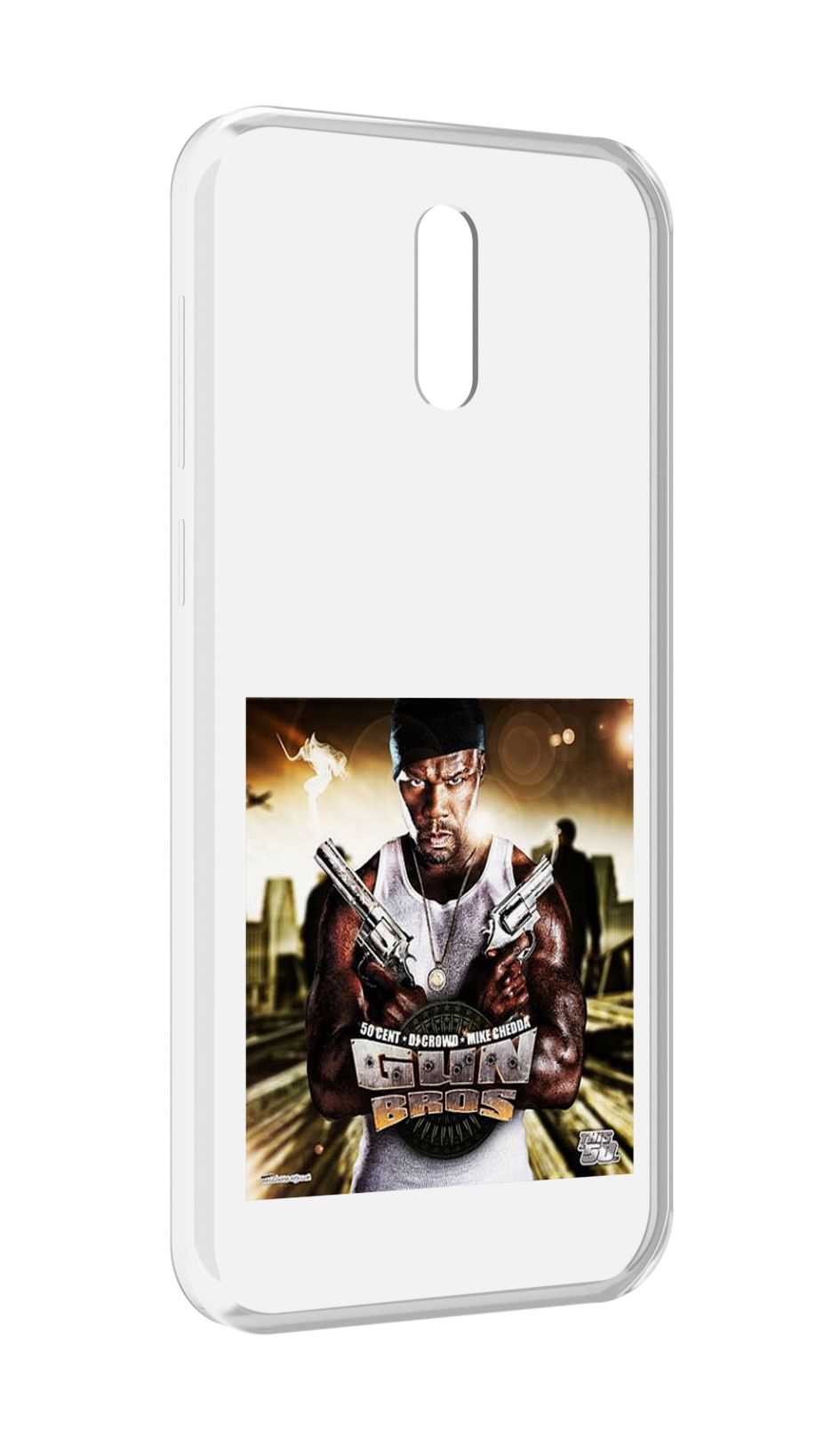 

Чехол MyPads 50 Cent - Gun Bros для Alcatel 3L (2019), Прозрачный, Tocco