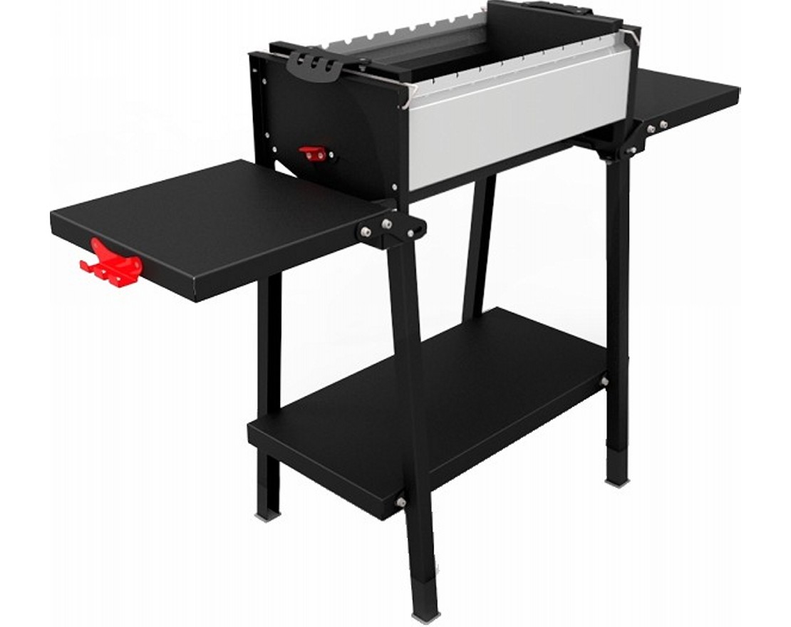 Мангал Grillver Крафтикс Сильвер М-032848Н1 134х44х865 см 17900₽