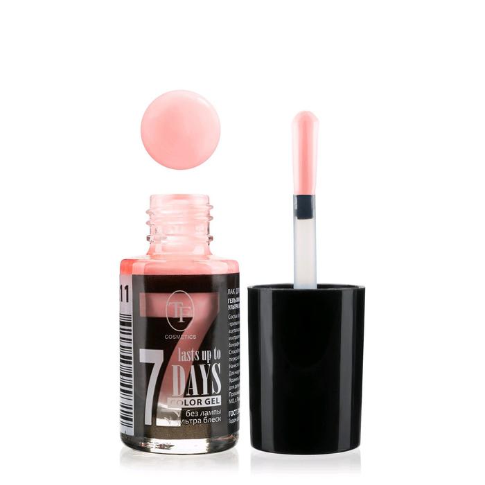 

Лак для ногтей TF Color Gel, тон 211 (4 шт), Розовый