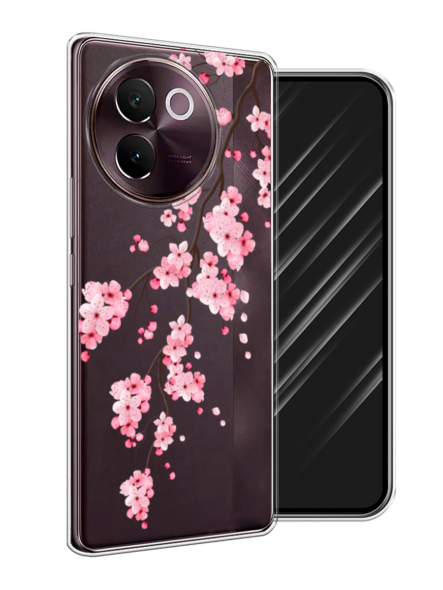 

Чехол Awog на Vivo V30e "Розовая сакура", Розовый;белый;коричневый, 2610550-1