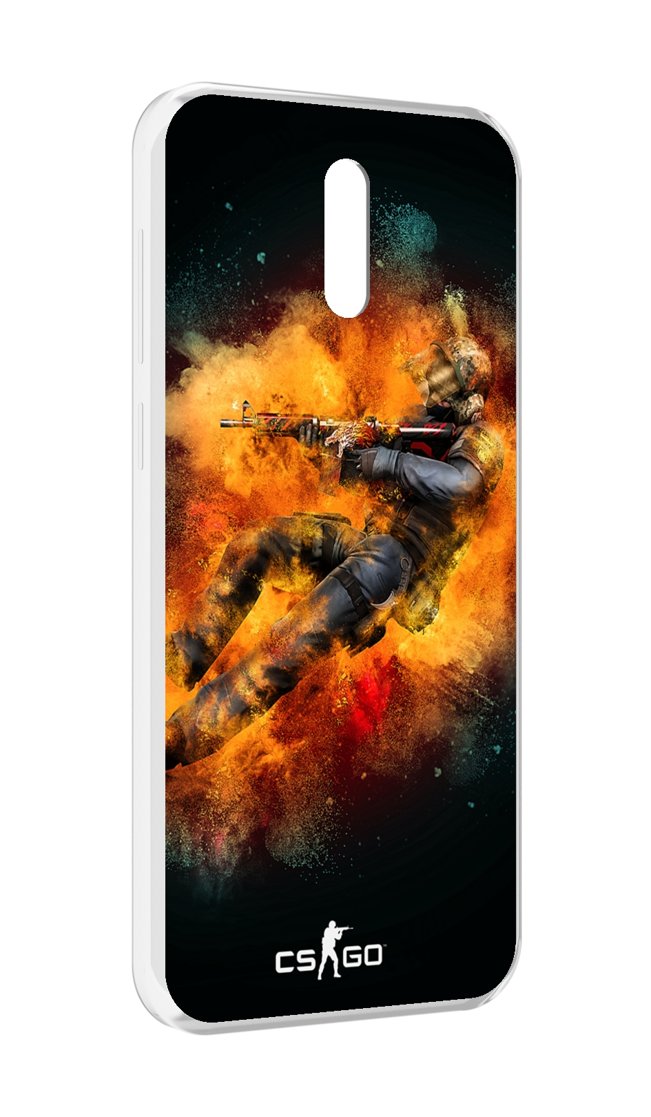 

Чехол MyPads CS-go Контр-террорист для Alcatel 3L (2019), Прозрачный, Tocco